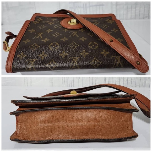 Authentic Louis Vuitton Vintage Raspail Monogram Shoulder bag Brown - Picture 10 of 16